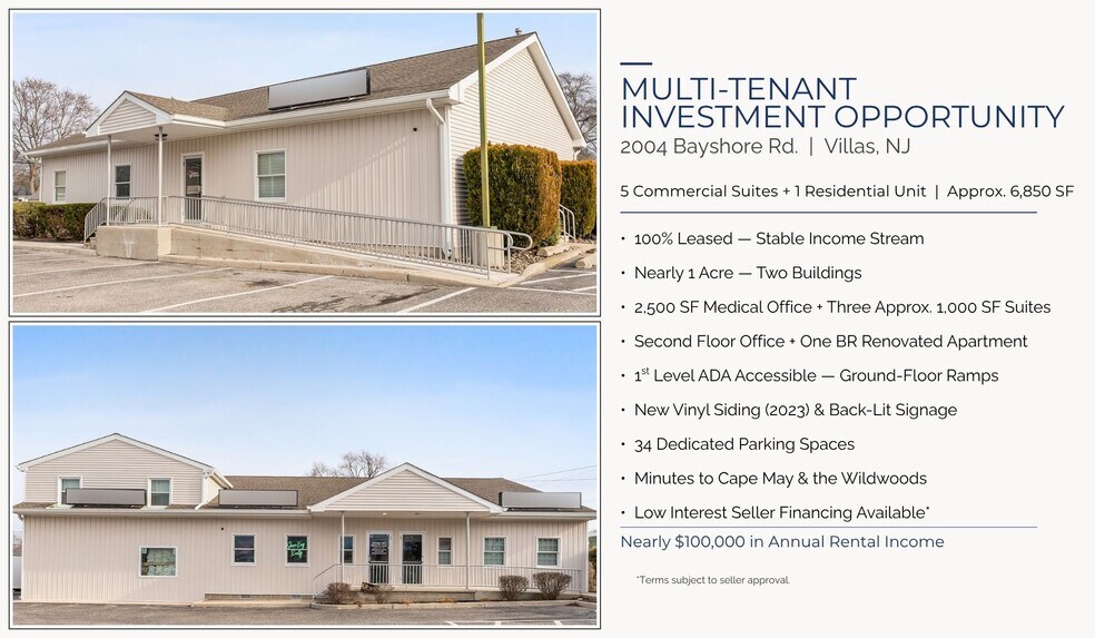 Primary Photo Of 2004 Bayshore Rd, Villas Medical For Sale