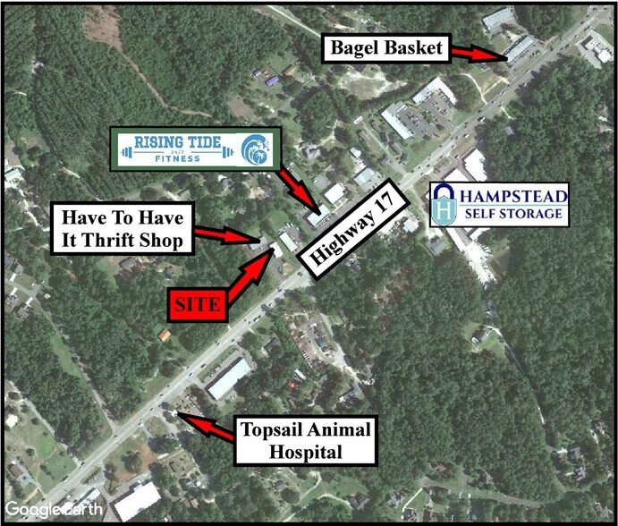 More Photos Of 16525 Us-17 Hwy N, Hampstead Freestanding For Lease