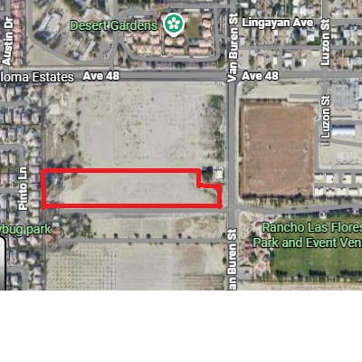 Primary Photo Of 48267 Van Buren St, Coachella Land For Sale