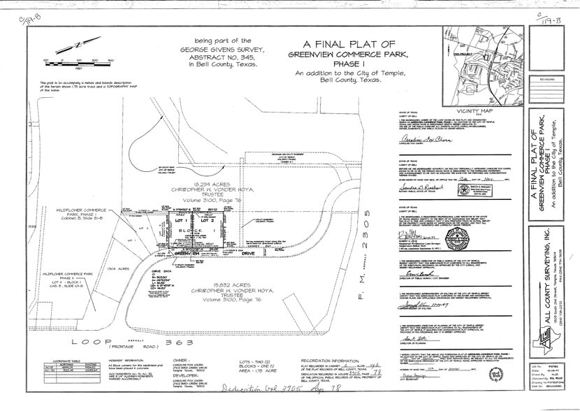 More Photos Of 300 Greenview Dr, Temple Land For Sale