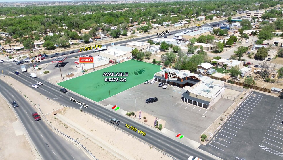 Primary Photo Of 153 Osuna Rd NW, Albuquerque Land For Lease