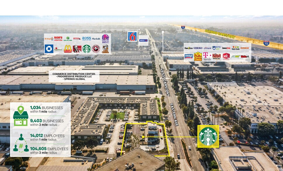 More Photos Of 5850 S Eastern Ave, Commerce Fast Food For Sale