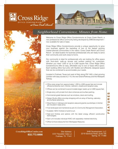 More Photos Of 5757 Flewellen Oaks Ln, Fulshear Office For Lease