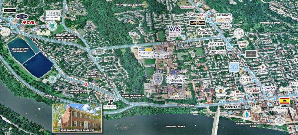 More Photos Of 4500-4504 Macarthur Blvd NW, Washington Apartments For Sale