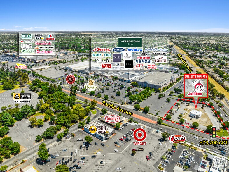 More Photos Of 4704 Pacific Ave, Stockton General Retail For Sale