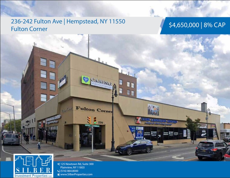Primary Photo Of 236-242 Fulton Ave, Hempstead Medical For Sale