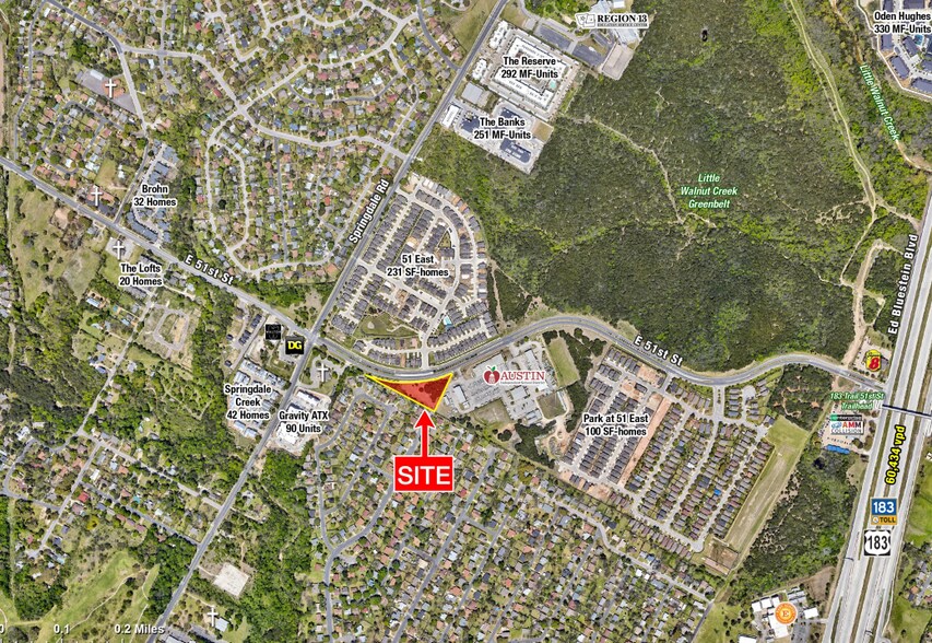 More Photos Of 4901 E 51st St, Austin Land For Sale