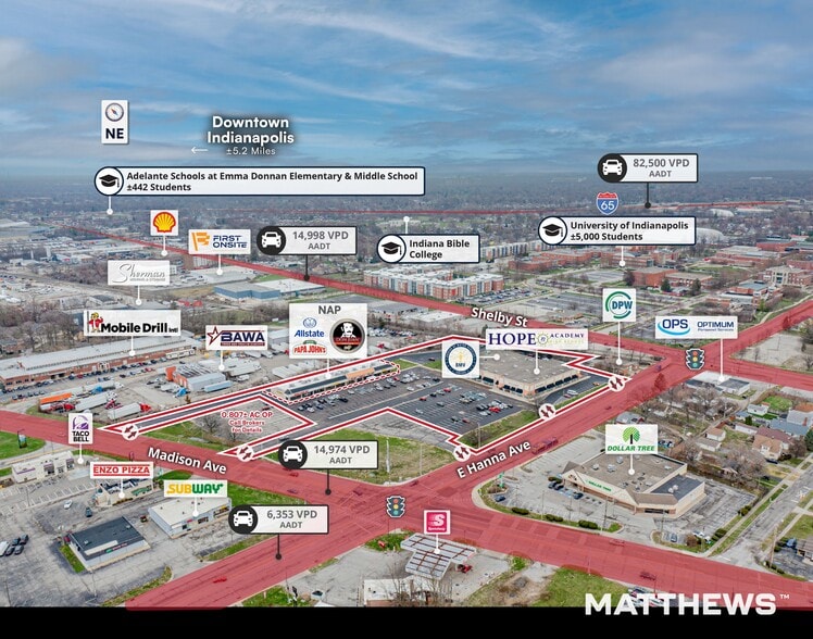 More Photos Of 3919 Madison Ave, Indianapolis Storefront For Sale