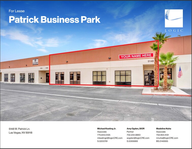 Primary Photo Of 5148 W Patrick Ln, Las Vegas Warehouse For Lease