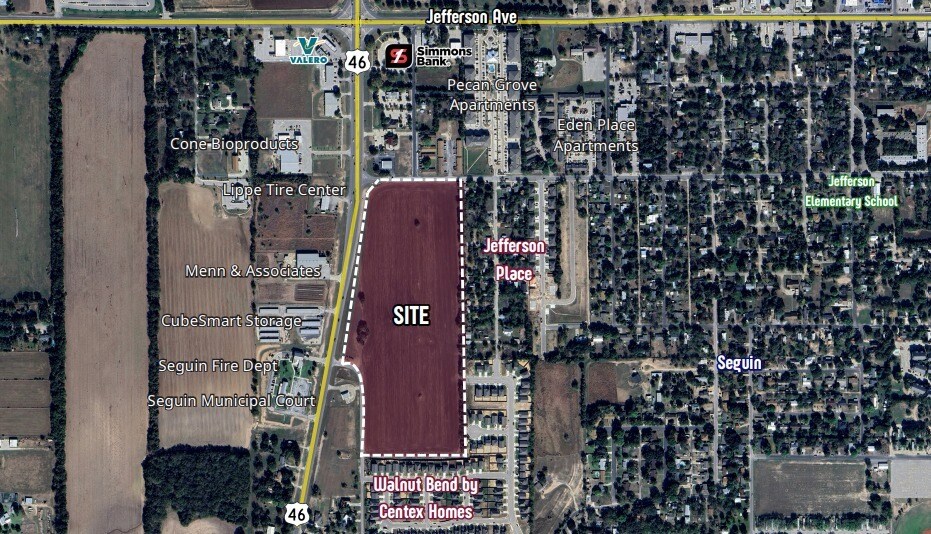 Primary Photo Of Hwy. 46 & Jefferson Ave., Seguin Land For Sale
