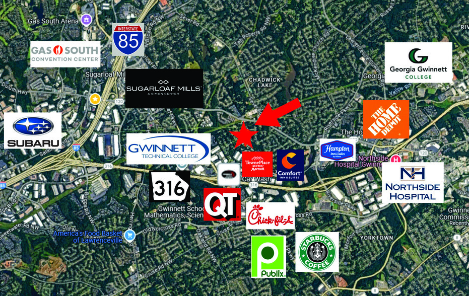 Primary Photo Of 1330 Capital Cir, Lawrenceville Land For Sale