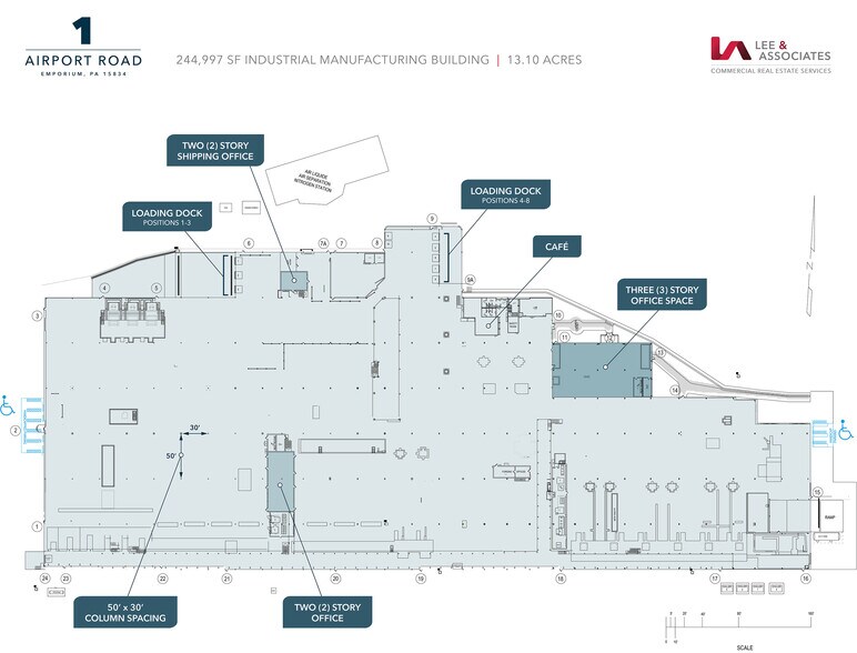 More Photos Of 1 Airport Rd, Emporium Industrial For Sale