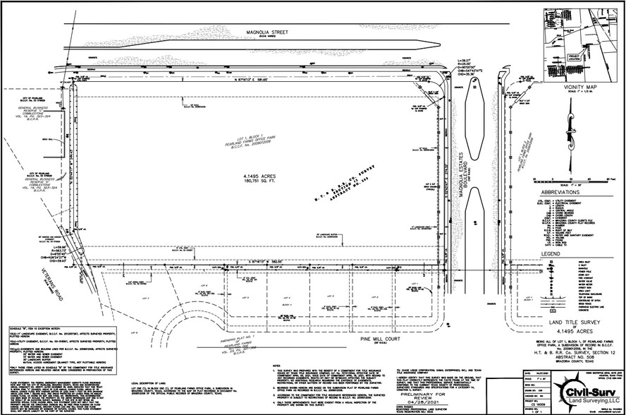 More Photos Of 4200 Magnolia Pkwy, Pearland Land For Sale