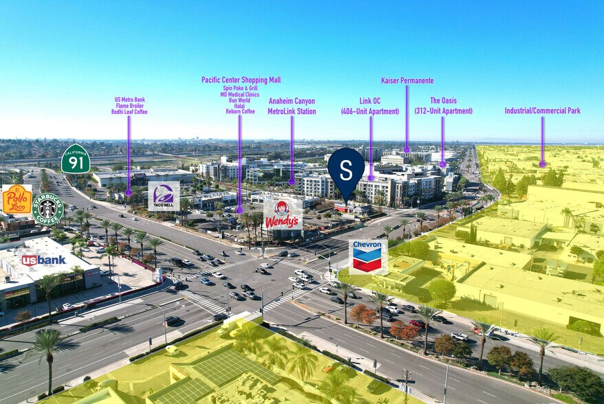 More Photos Of 1091 N Tustin Ave, Anaheim Fast Food For Lease