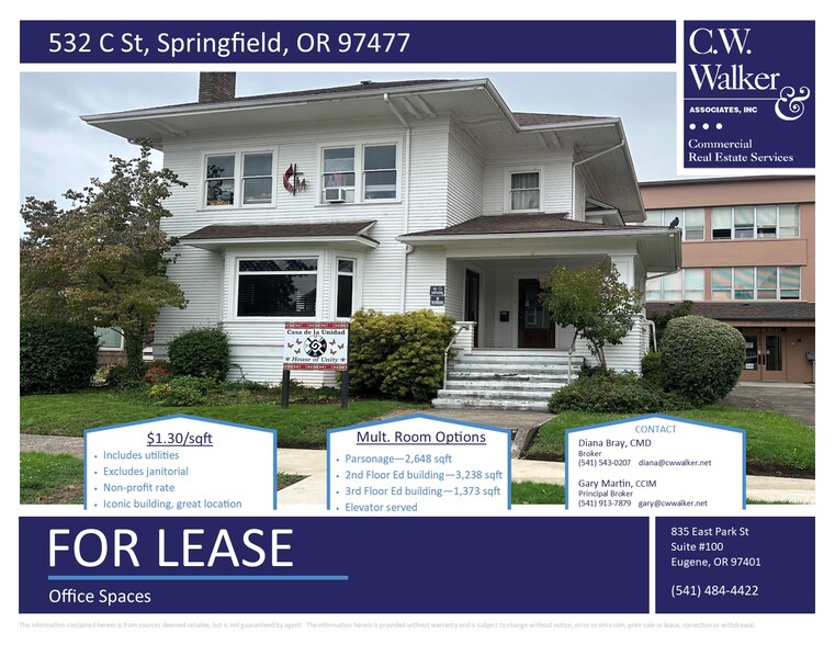 Primary Photo Of 532 C St, Springfield Religious Facility For Lease