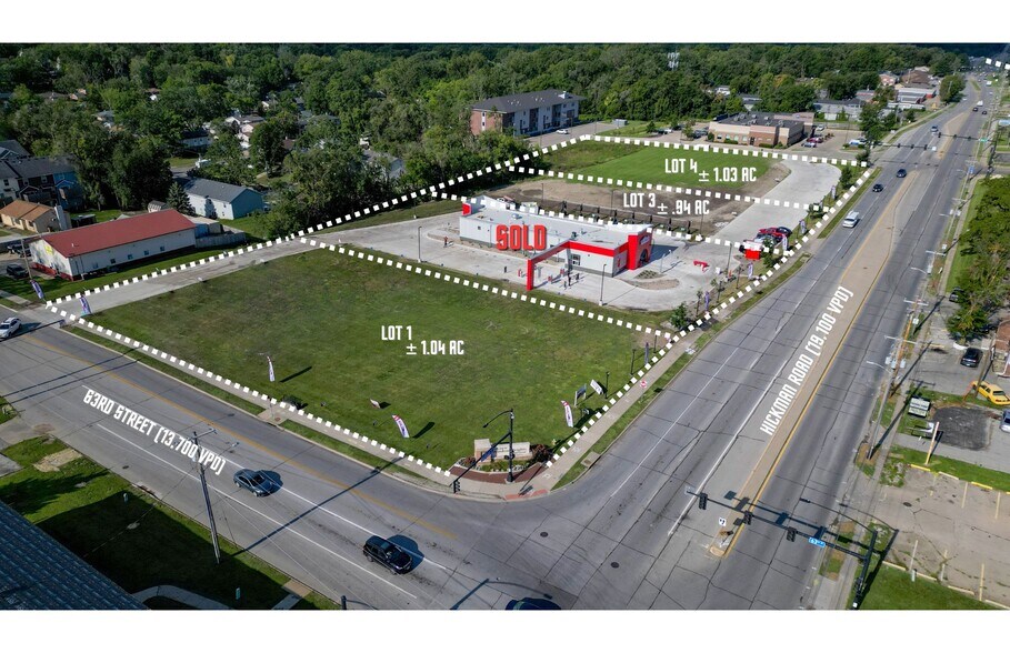 Primary Photo Of 6300-6330 Hickman Rd, Windsor Heights Land For Sale
