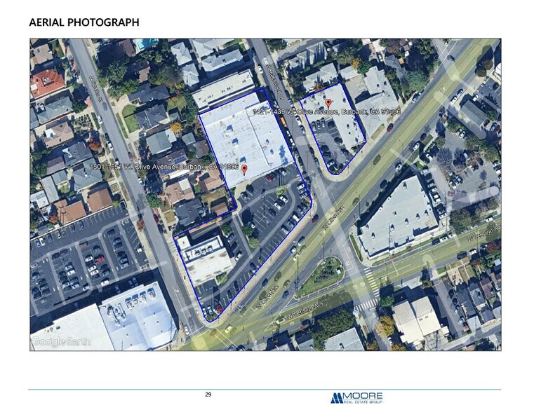 More Photos Of 1501-1505 West Olive Ave, Burbank General Retail For Lease