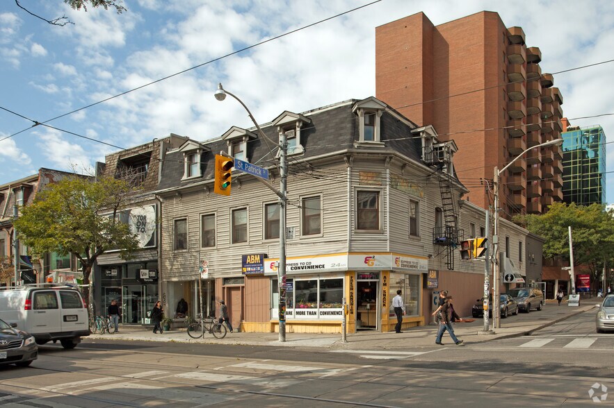 Primary Photo Of 198-200 Queen St W, Toronto Storefront Retail Residential For Lease