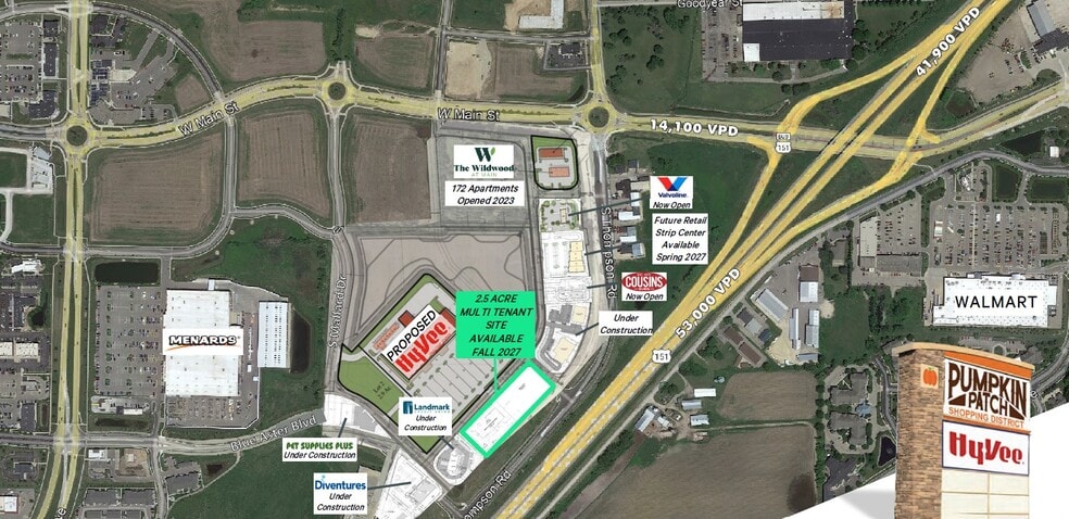 Primary Photo Of Hwy 151 @ S Thompson Rd, Sun Prairie Land For Lease