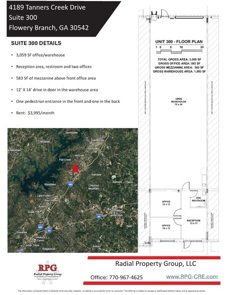 More Photos Of 4189 Tanners Creek Dr, Flowery Branch Warehouse For Lease