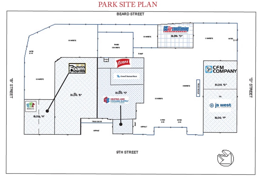 More Photos Of 301 9th St, Modesto Manufacturing For Lease
