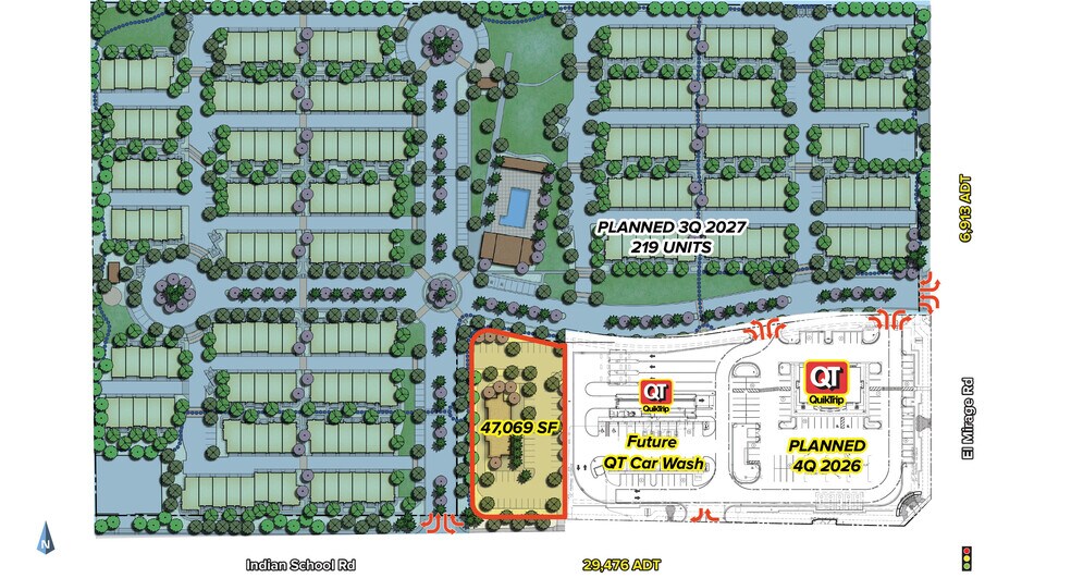 More Photos Of NW El Mirage Rd & Indian School Rd, Avondale Land For Sale
