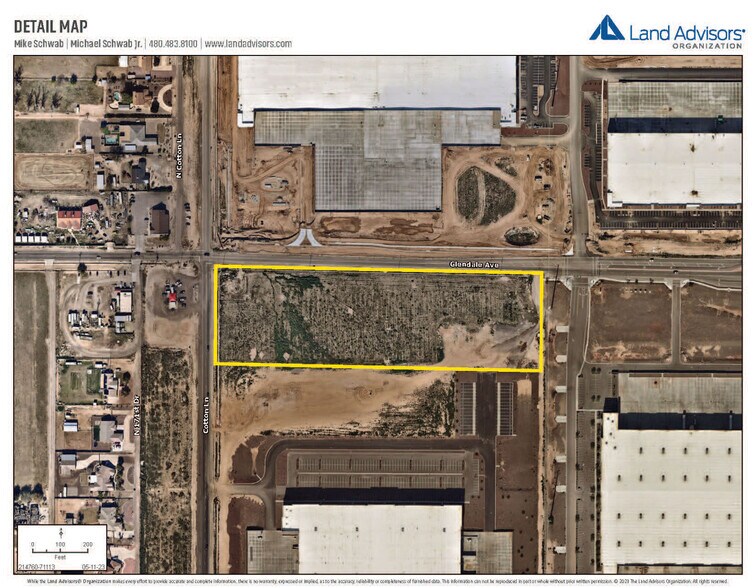 More Photos Of SEC Cotton Ln & Glendale ave, Waddell Land For Sale