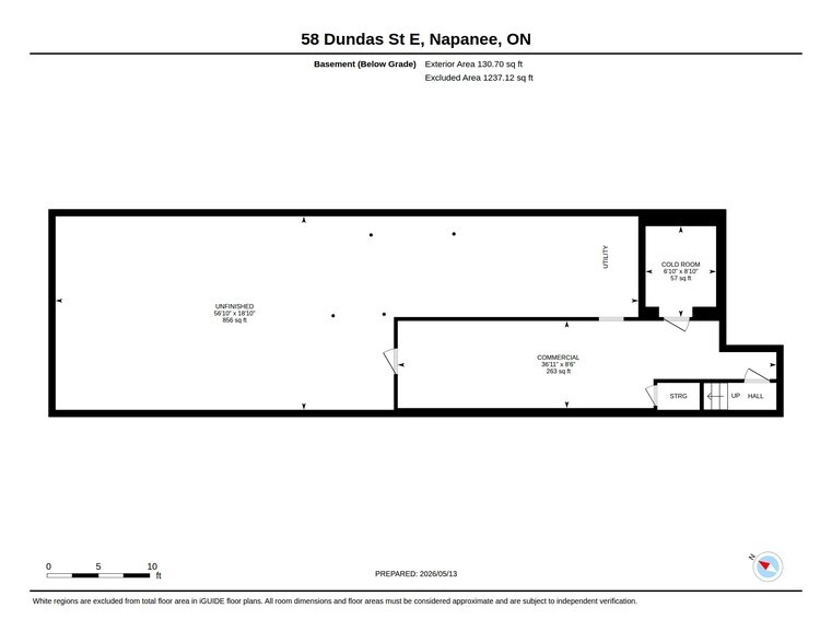 More Photos Of 58 Dundas St E, Napanee Storefront For Sale