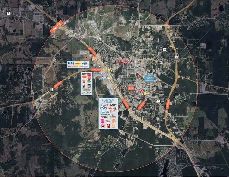 More Photos Of 253 Interstate 45 S, Huntsville Freestanding For Lease