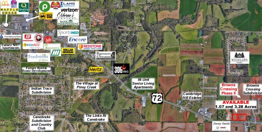 More Photos Of Hwy 72 E, Athens Land For Sale