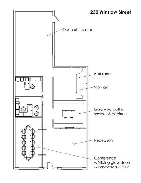 More Photos Of 228-230 Winslow St, Fayetteville Loft Creative Space For Sale
