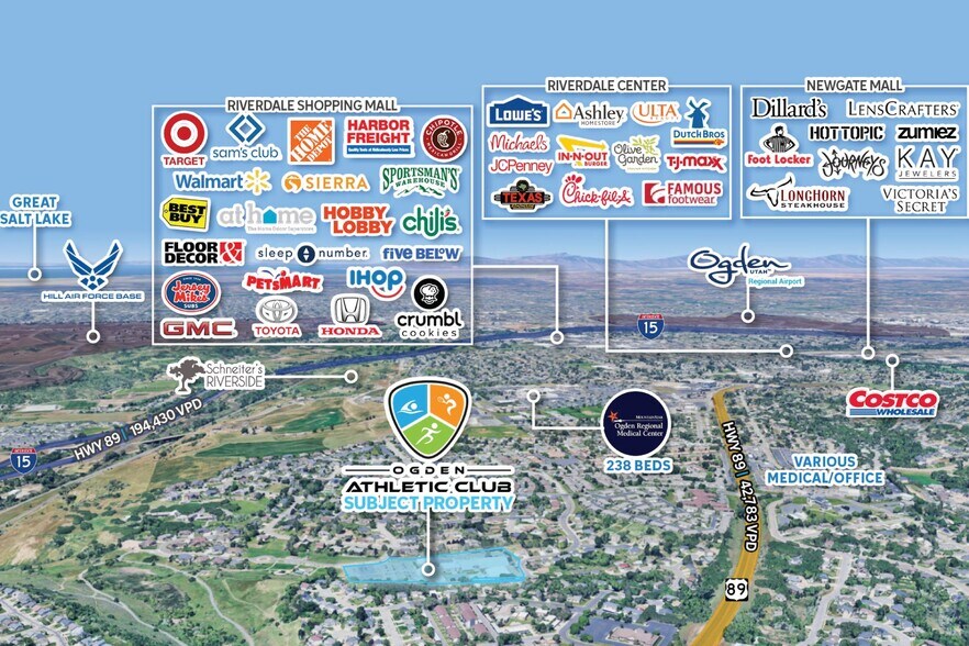 More Photos Of 1221 E 5800 S, South Ogden Health Club For Sale