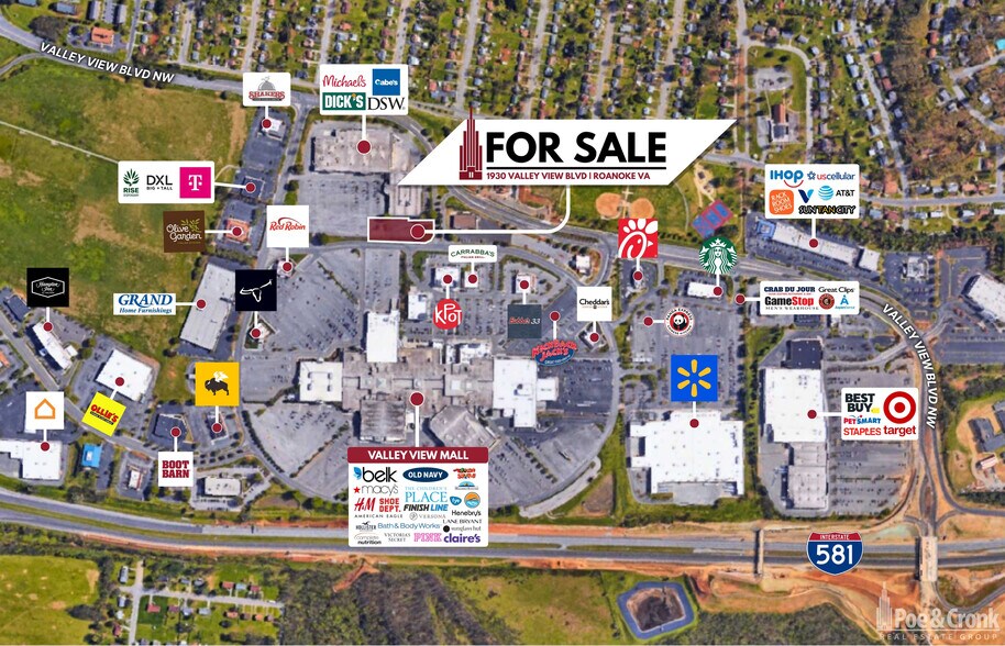 More Photos Of 1930 Valley View Blvd, Roanoke Land For Sale