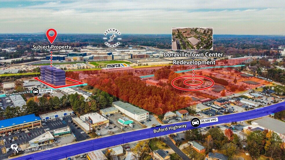 5888 New Peachtree Rd, Doraville, GA 30340 Land For Sale