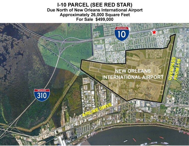 More Photos Of Interstate 10 Parcel, Kenner Land For Sale