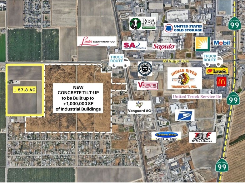 Primary Photo Of 2918 S Pratt St, Tulare Land For Sale