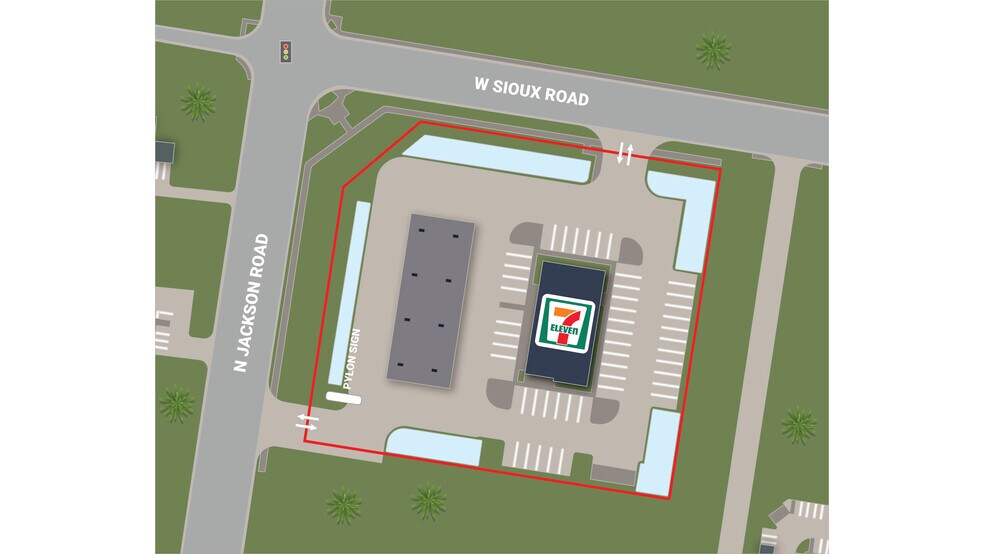 More Photos Of 2800 N. Jackson rd, Pharr Convenience Store For Sale