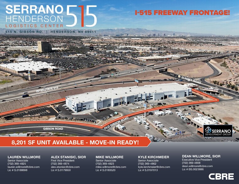 Primary Photo Of 515 N Gibson Rd, Henderson Distribution For Lease