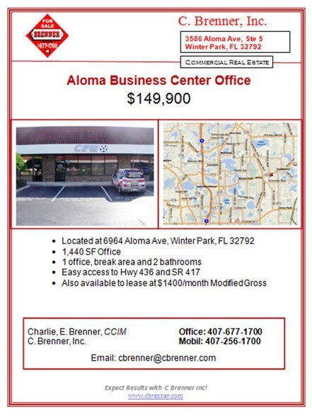 More Photos Of 6950-6980 Aloma Ave, Winter Park Office For Sale