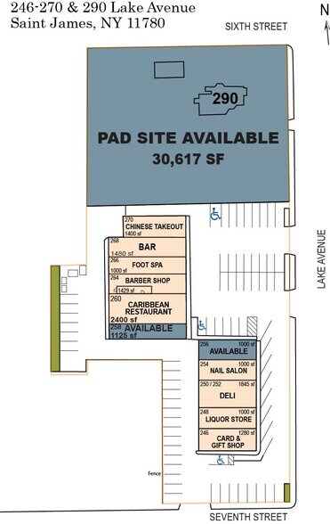 More Photos Of 246-270 Lake Ave, Saint James Unknown For Lease