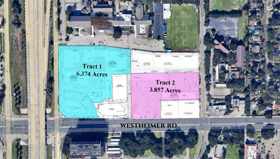 Primary Photo Of 10236 & 10290 Westheimer Rd, Houston Land For Lease