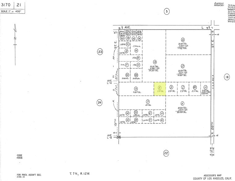 More Photos Of L4 Avenue, Palmdale Land For Sale