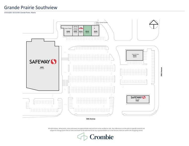 More Photos Of 8100 100 St, Grande Prairie Freestanding For Lease