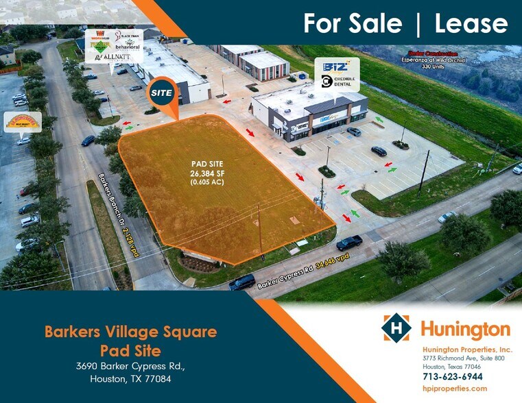 Primary Photo Of 3690 Barkers Cypress Rd, Houston Land For Sale