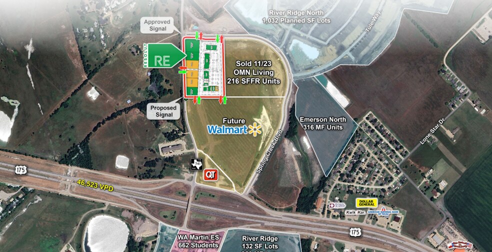 Primary Photo Of 1469 FM 741, Crandall General Retail For Lease