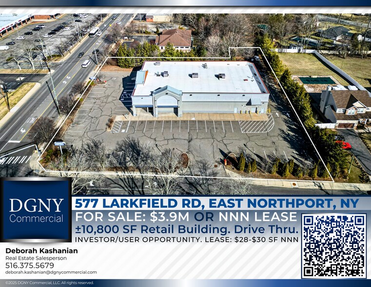 Primary Photo Of 577 Larkfield Rd, East Northport Freestanding For Sale