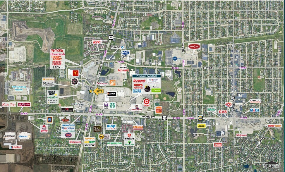 More Photos Of South Green Bay Rd, Racine Land For Lease