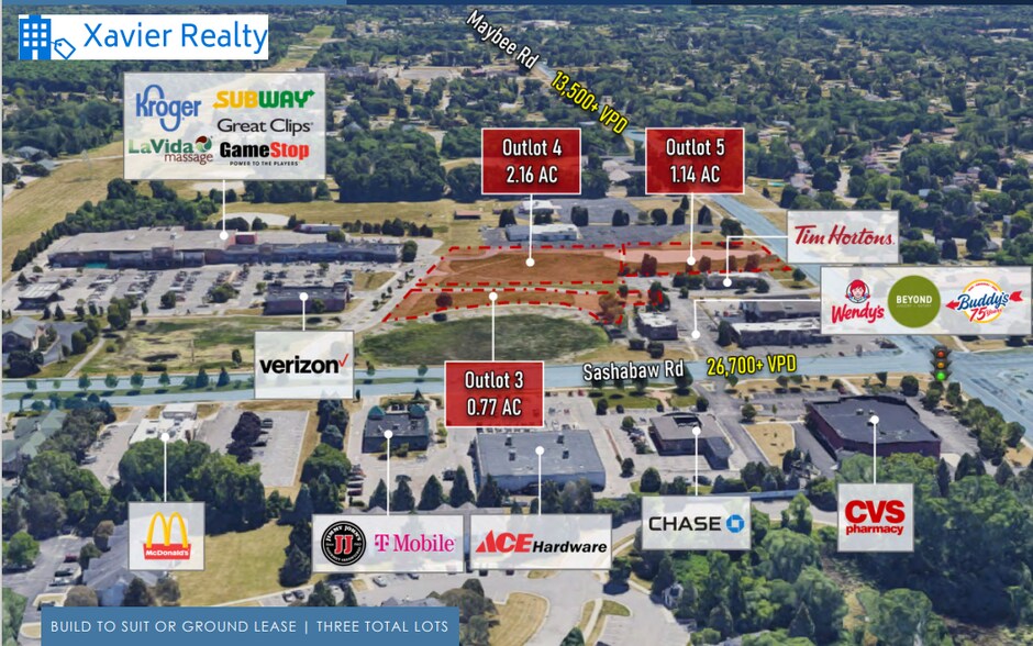 Primary Photo Of Shashabaw Rd, Independence Township Land For Lease