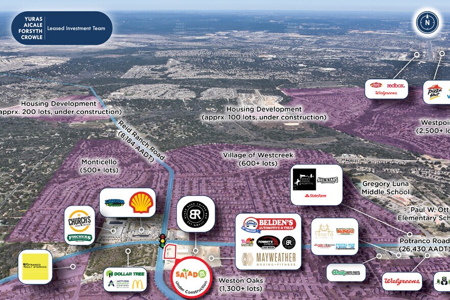 More Photos Of SEC Potranco Rd, San Antonio Fast Food For Sale