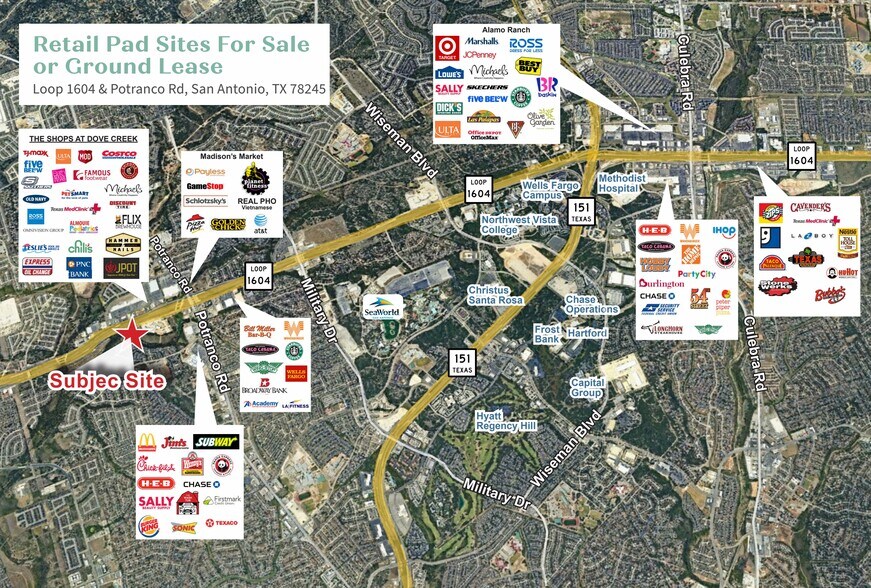 More Photos Of Texas 1604 Loop, San Antonio Land For Lease